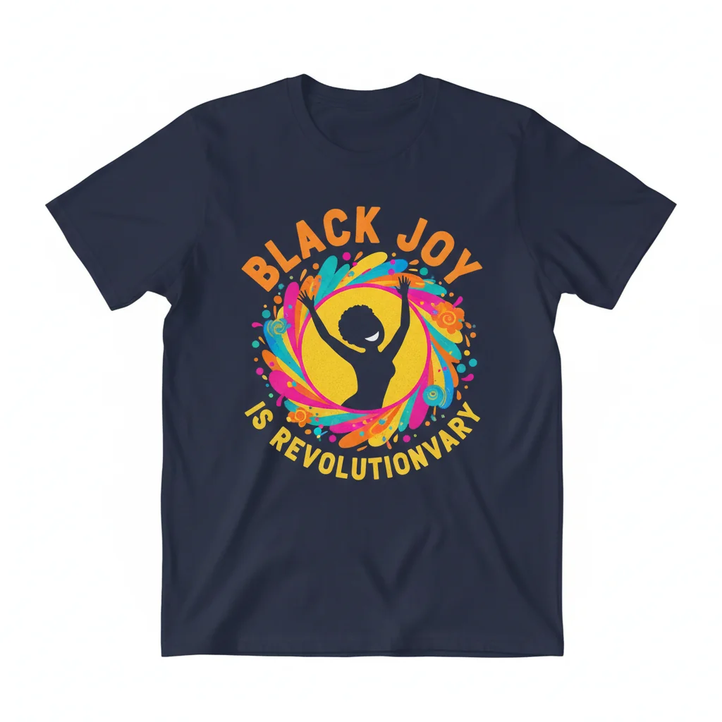Black Joy Is Revolutionary Essential T-Shirt - Empowering Design