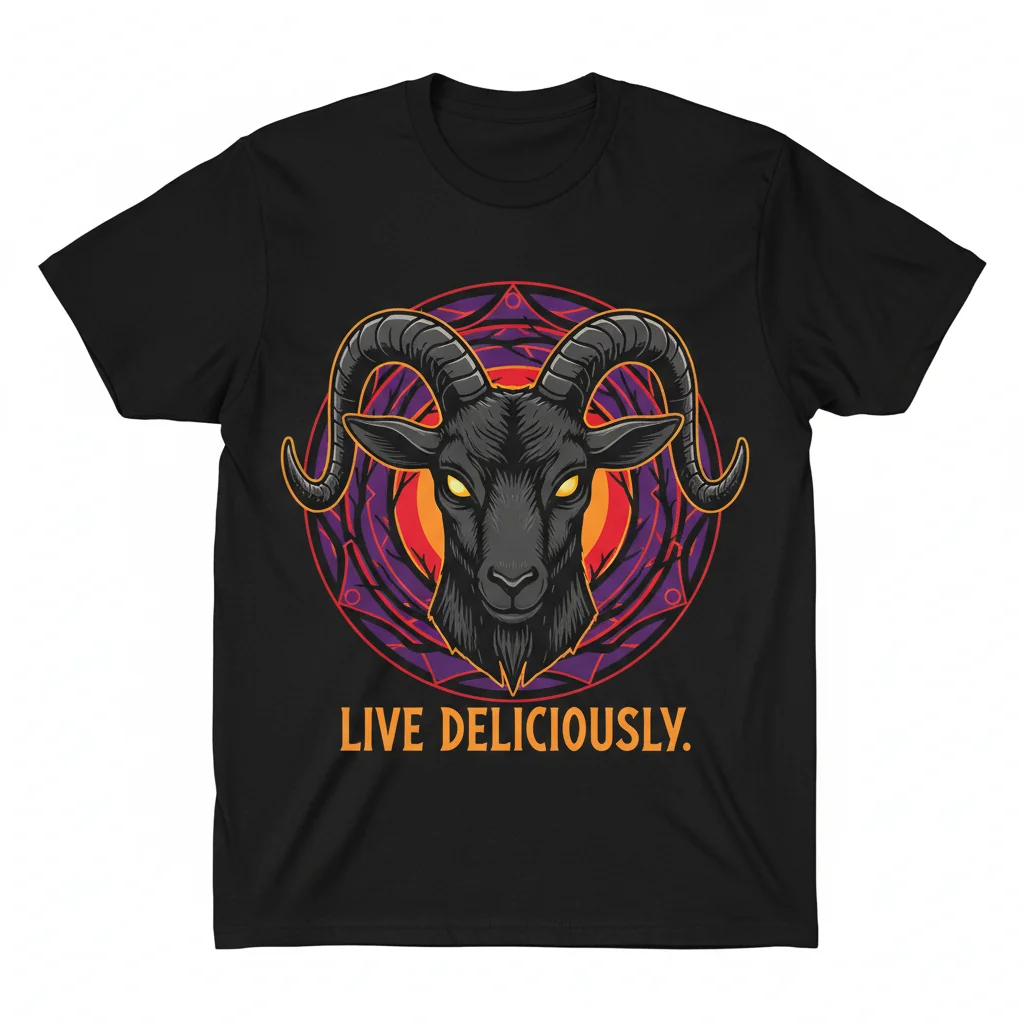 Black Phillip - Live Deliciously (The Witch) - Premium Essential T-Shirt