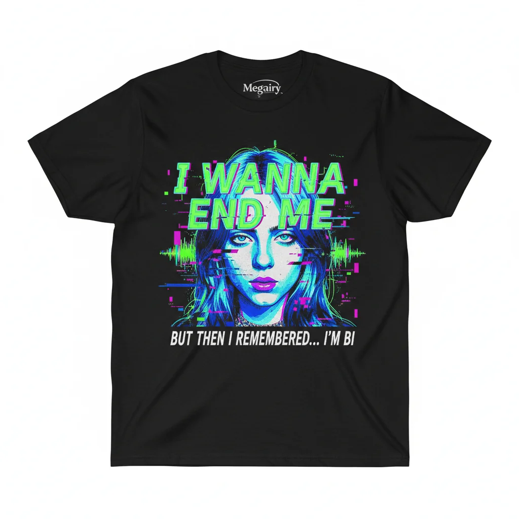 Black Billie Eilish Lyrics T-Shirt: Premium Comfort & Lasting Style