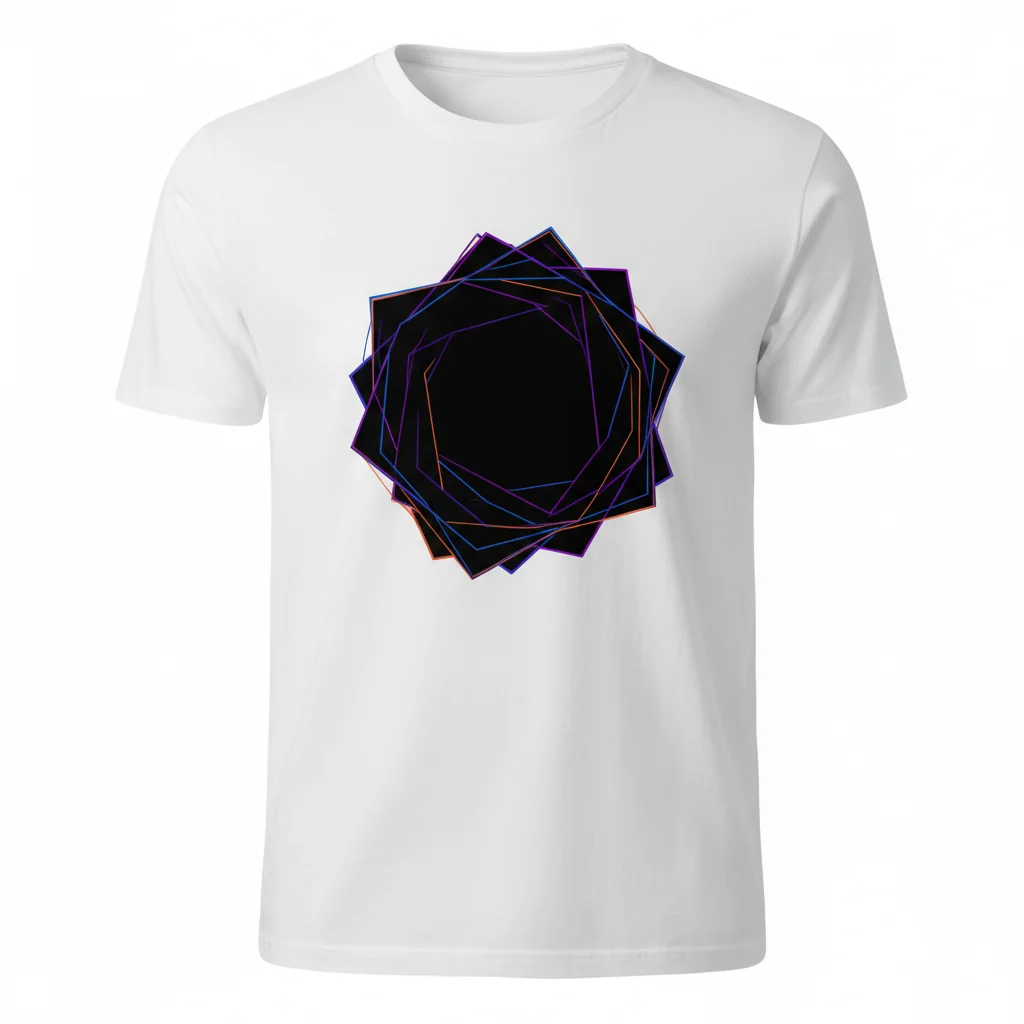 BLACKEST BLACK - Essential Solid Black Unisex T-Shirt