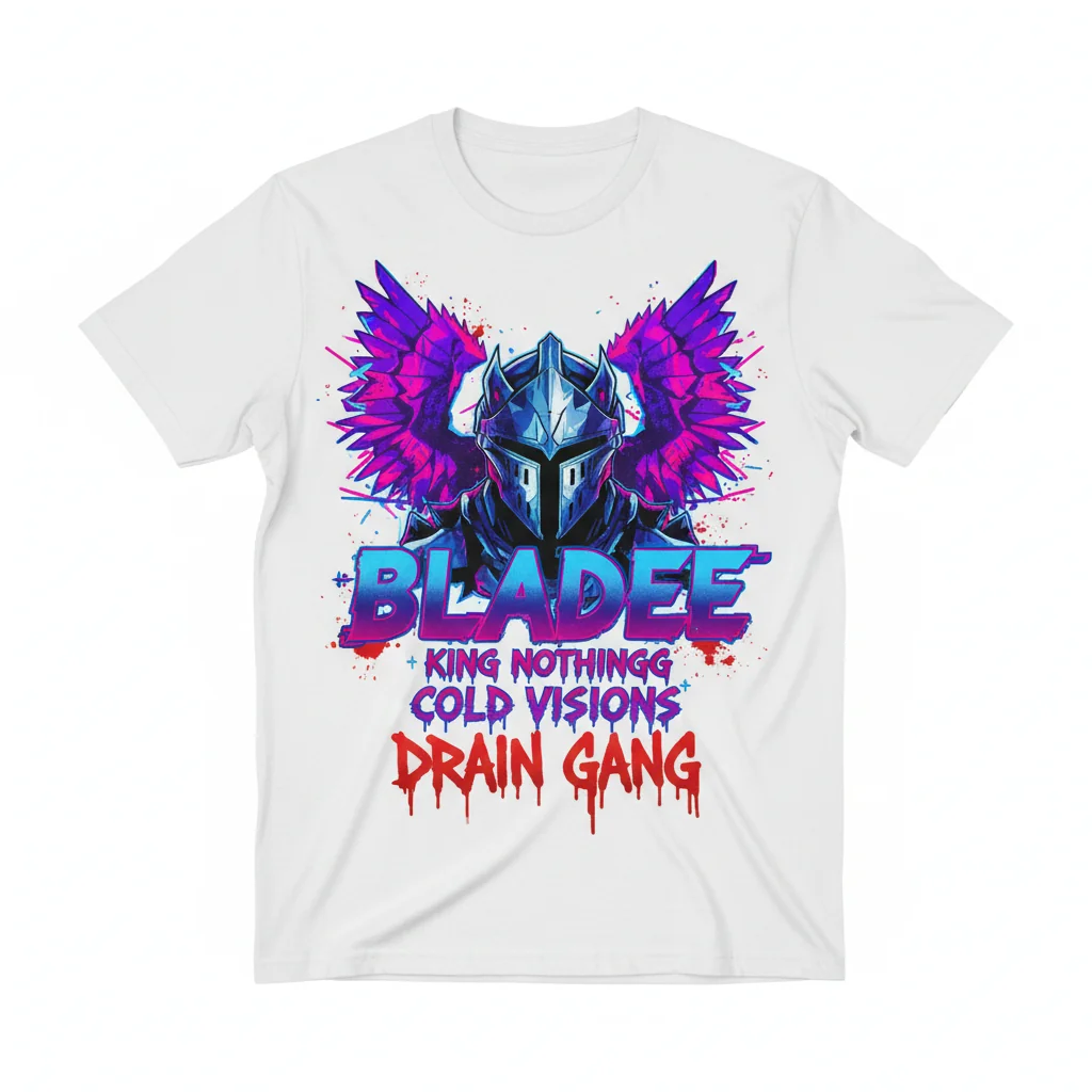 Bladee King Nothingg & Drain Gang: The Essential Durable T-Shirt for True Fans 1 Bladee King Nothingg & Drain Gang: The Essential Durable T-Shirt for True Fans