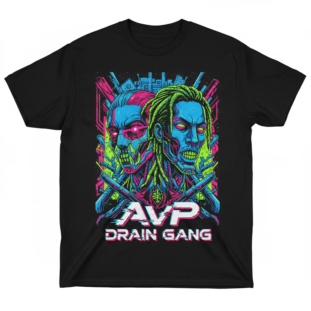 Bladee & Thaiboy Digital AvP Essential T-Shirt – High-Quality, Comfortable Fan Apparel