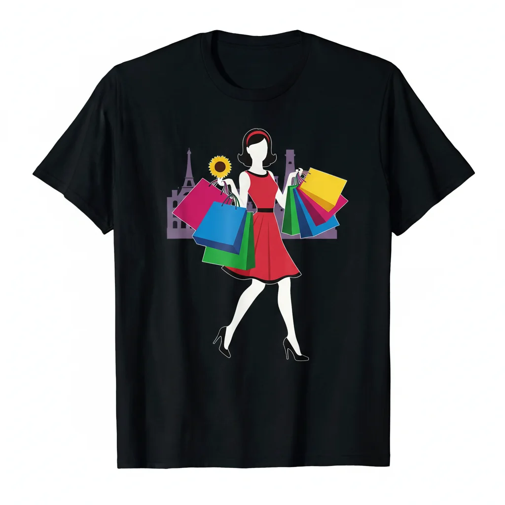 Blair Waldorf Shopping Essential Tee - Upper East Side Style