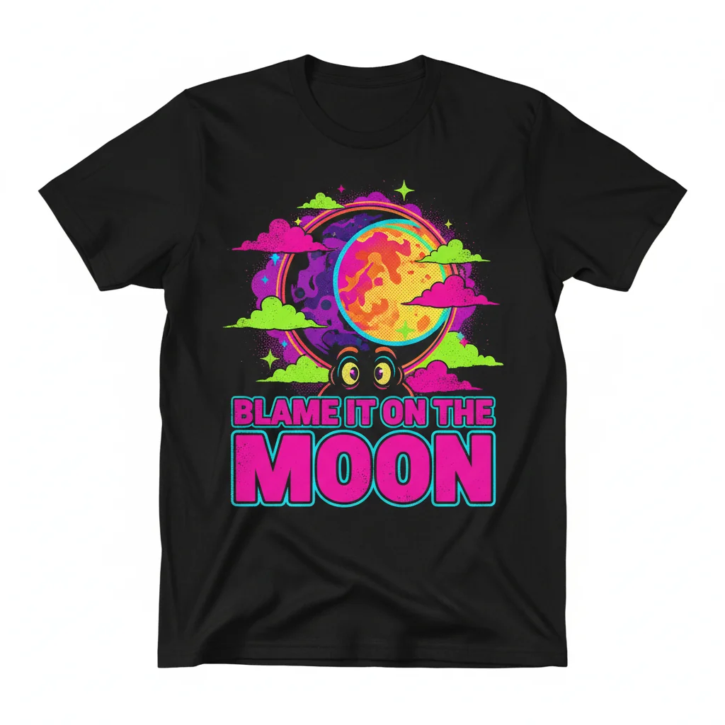 Blame It On The Moon Essential T-Shirt – Soft & Stylish Unisex Tee