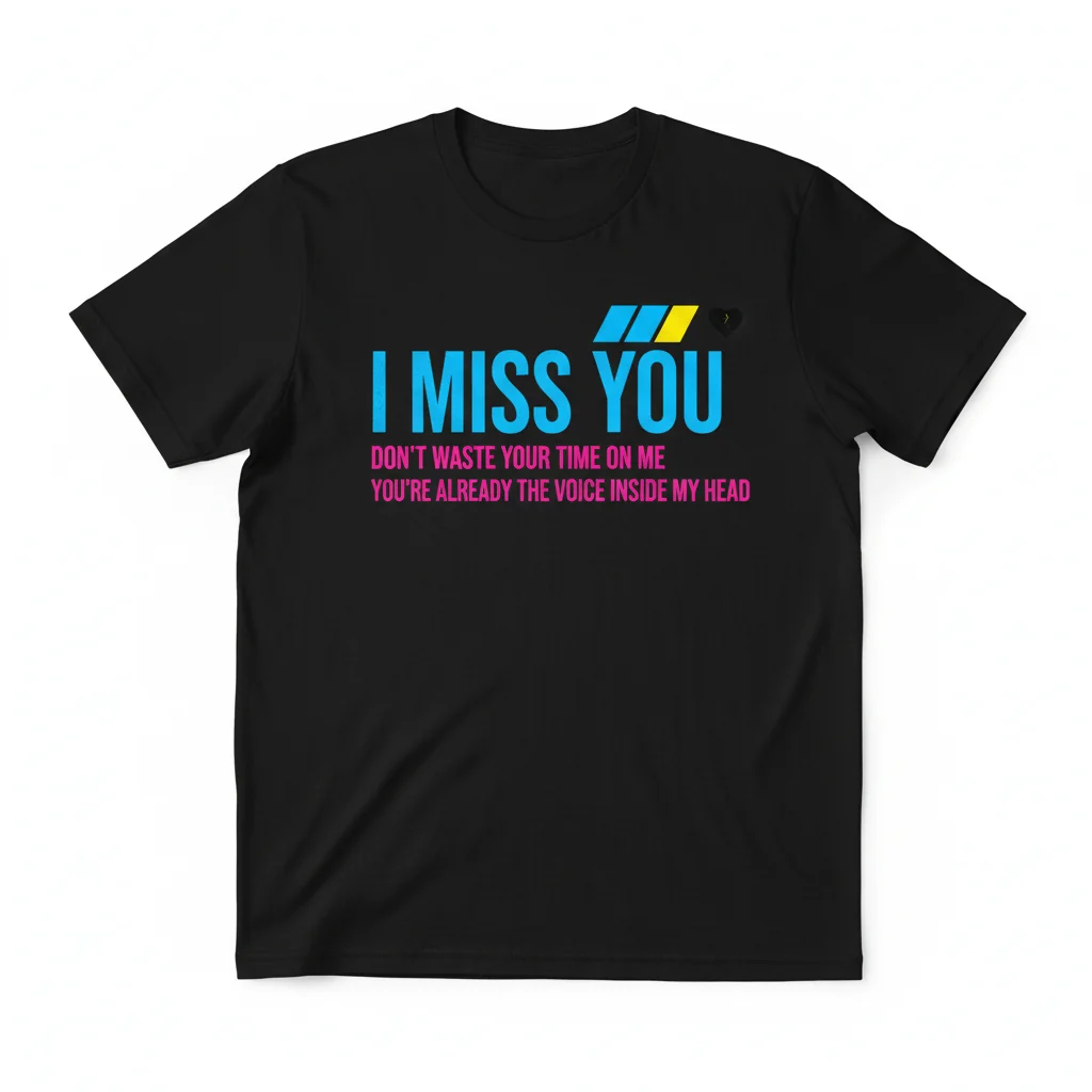 Blink 182 "I Miss You" Lyrics T-Shirt – Premium Comfort & Lasting Style