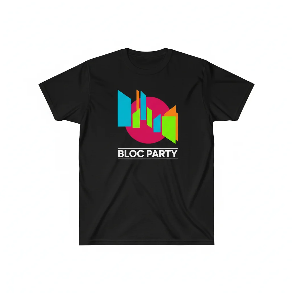 Bloc Party Band Logo T-Shirt - Official Merch & Apparel