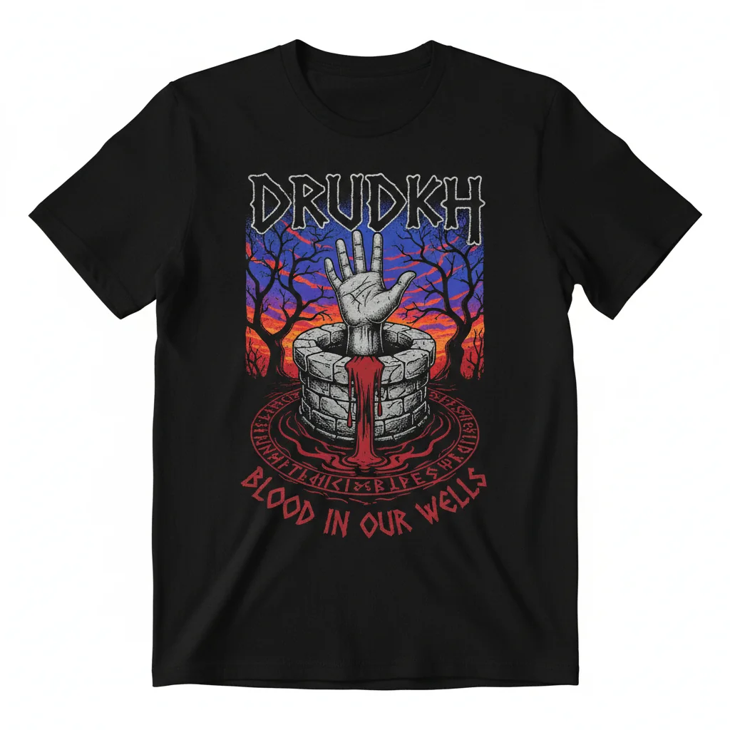Drudkh 'Blood in Our Wells' T-Shirt | Premium, Fade-Resistant Band Merch