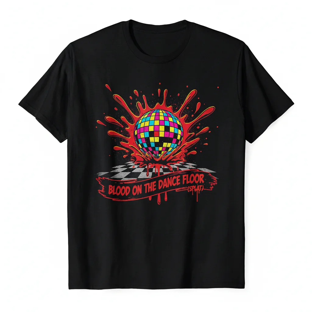 Blood on the Dance Floor (splat) Essential Tee