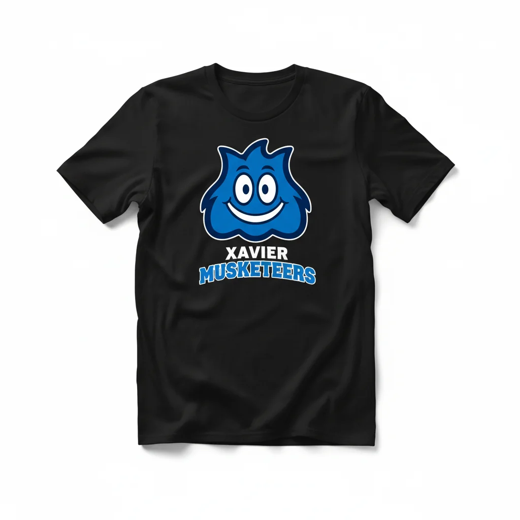 Xavier Musketeers Blue Blob Icon Tee