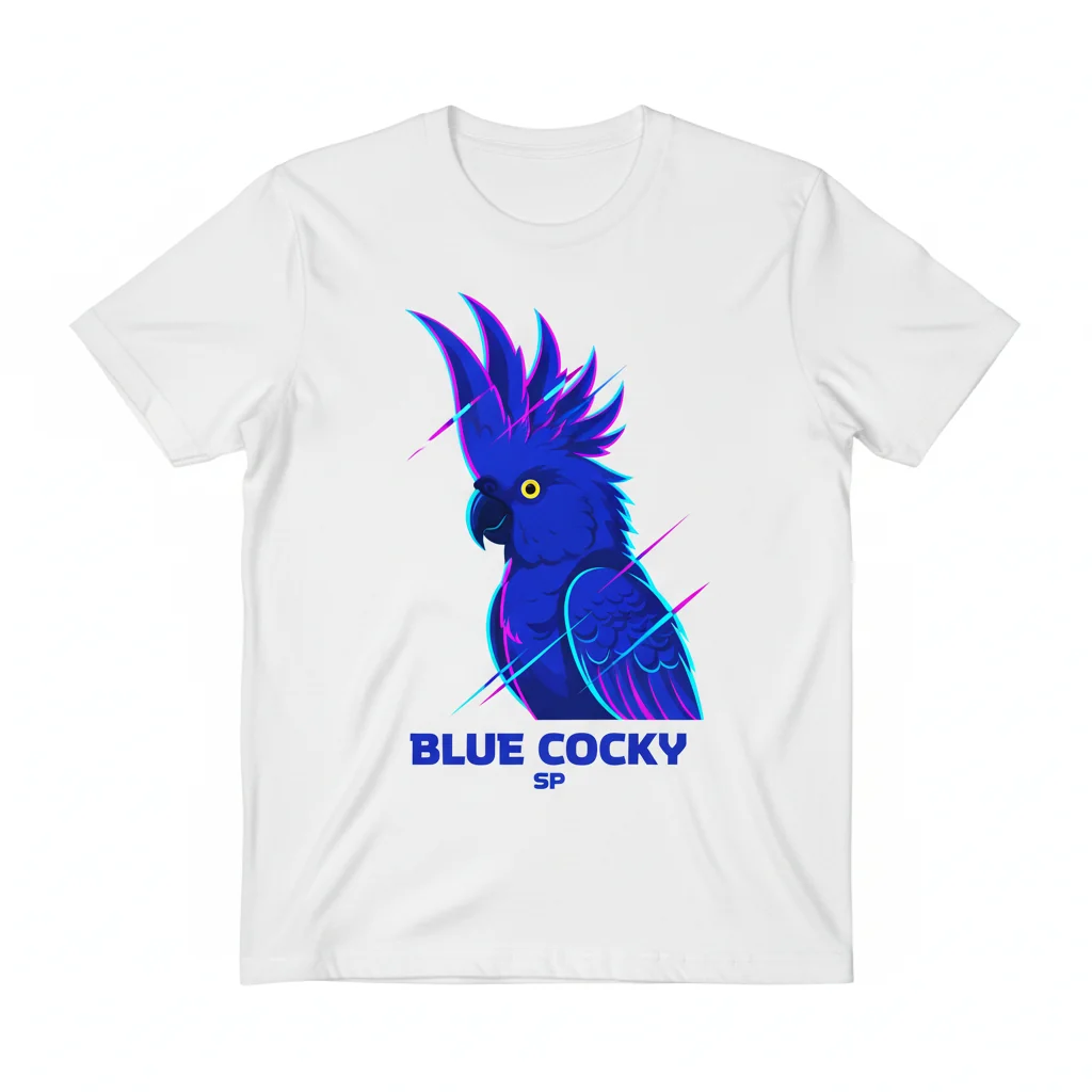 T-Shirt Esencial 'Blue Cocky SP'