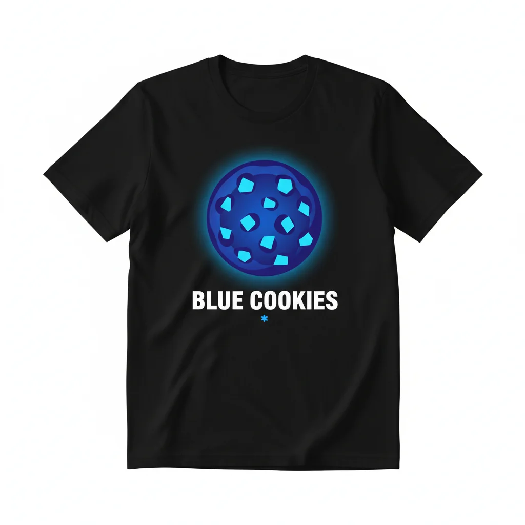 Blue Cookies Graphic Essential T-Shirt – Ultra-Soft Unisex Tee