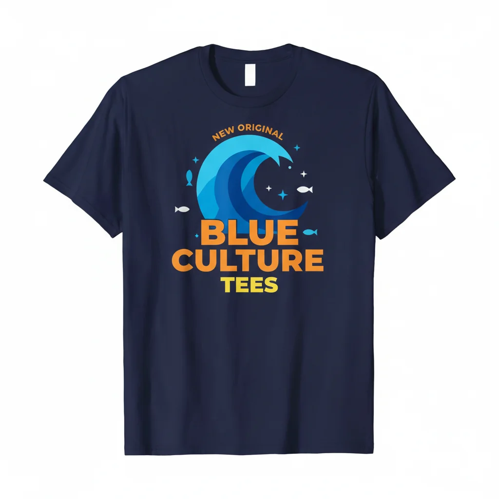 Blue Culture Tees Essential T-Shirt – Premium 100% Cotton Tee