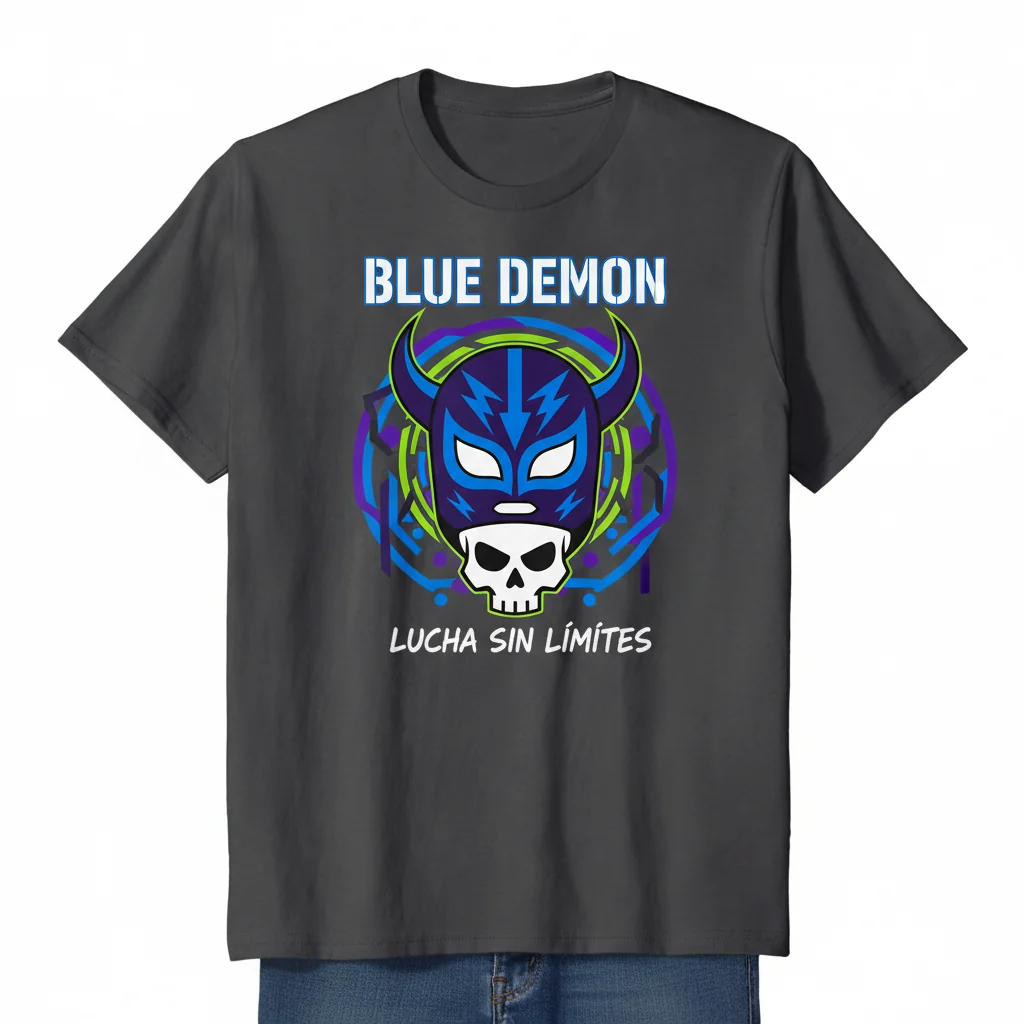 Blue Demon Essential T-Shirt – Premium 100% Ring-Spun Cotton Tee for Men & Women
