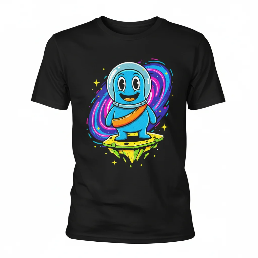 Cool Blue Cartoon Guy Essential T-Shirt – Comfy & Unique Style