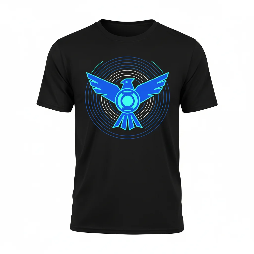 Blue Lantern Corps Active T-Shirt – DC Comics Inspired Performance Tee