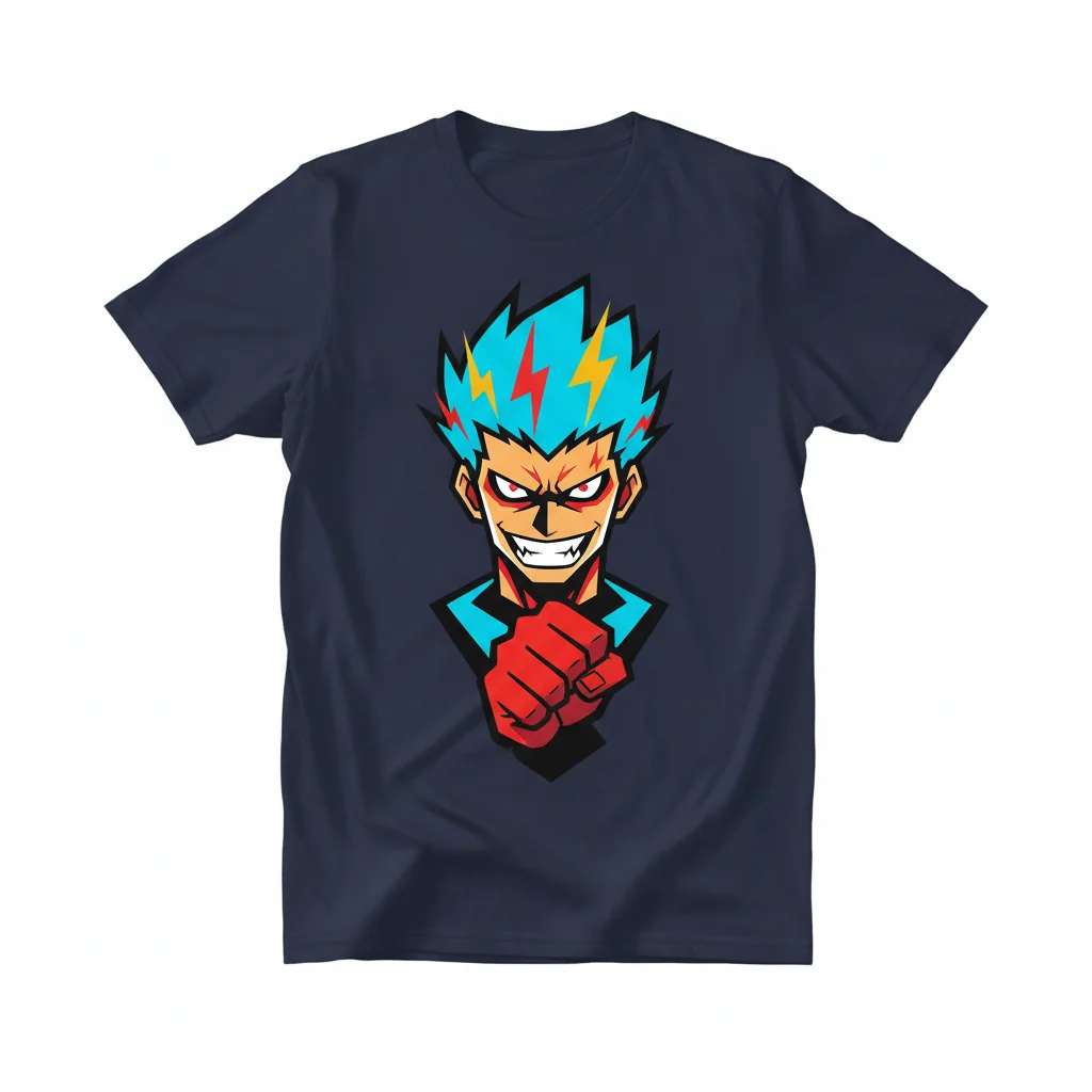 Raichi Jingo Player Icon Tee - Blue Lock Streetwear
