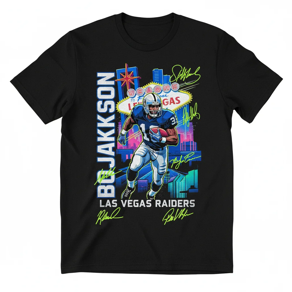 Bo Jackson Signature Raiders Tee | Street Legend Collection