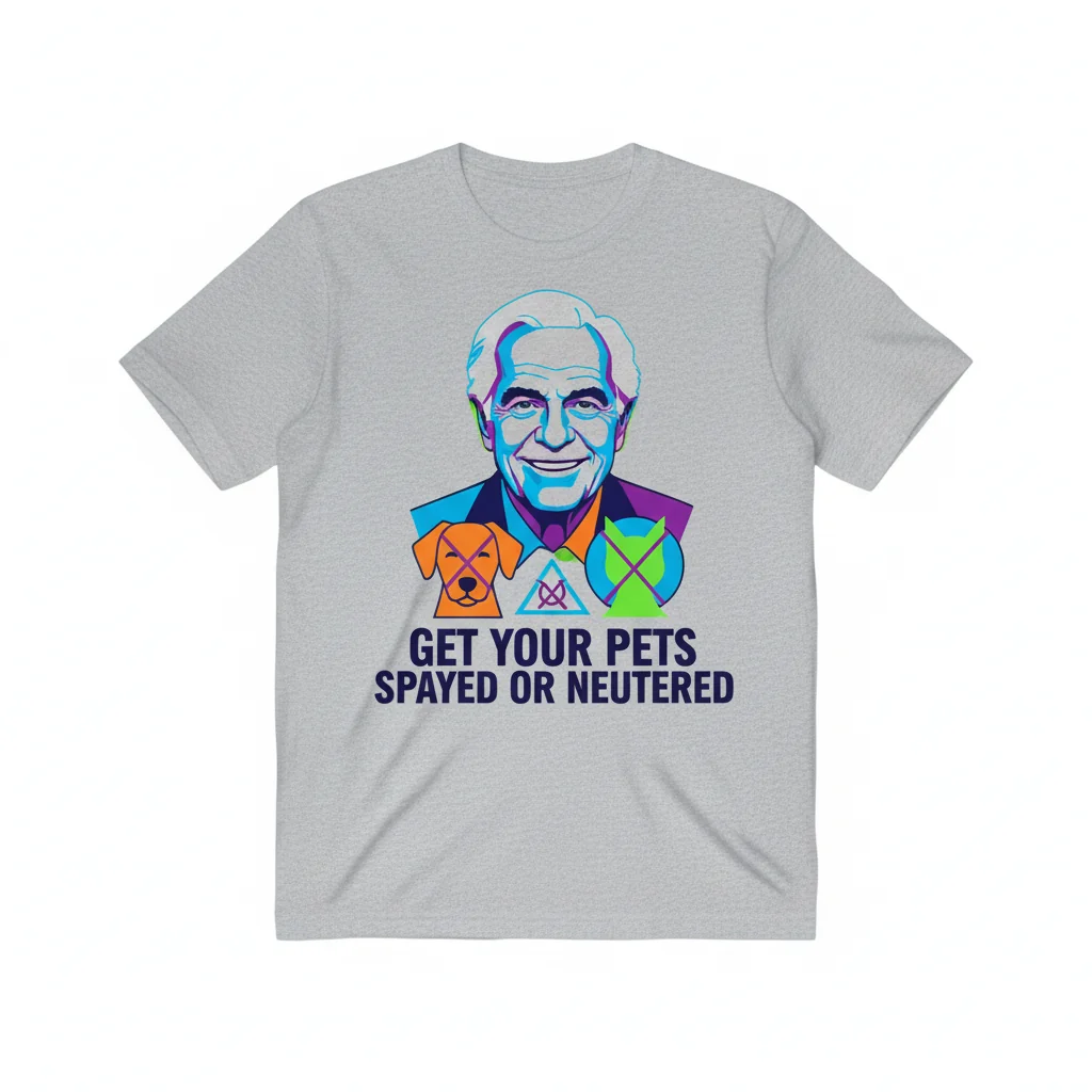Bob Barker: Honor a Legacy, Inspire Compassion - Spay/Neuter Awareness Tee