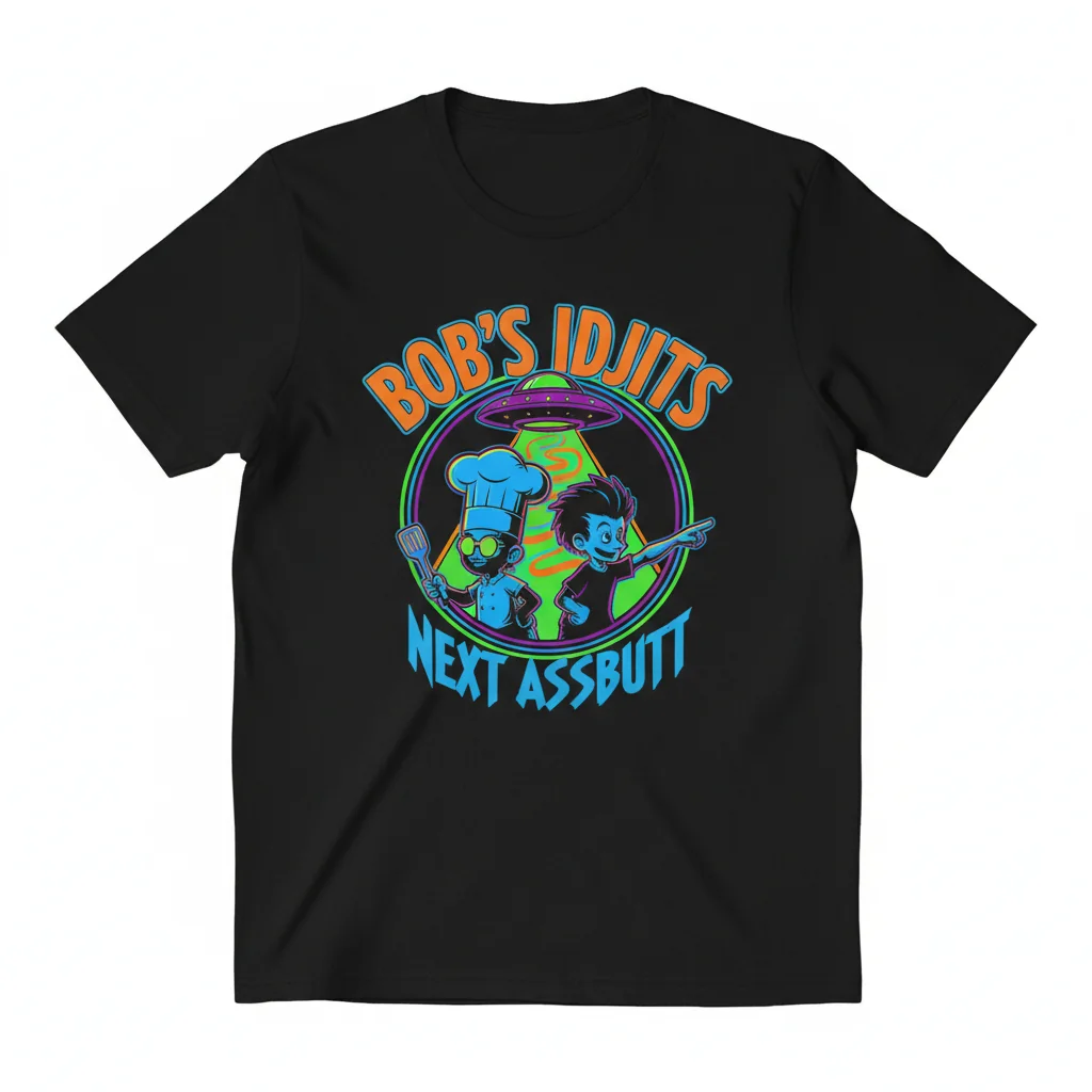 Bobby Singer 'Idjits Assbutt' Shirt | Supernatural TV Show Fan T-Shirt