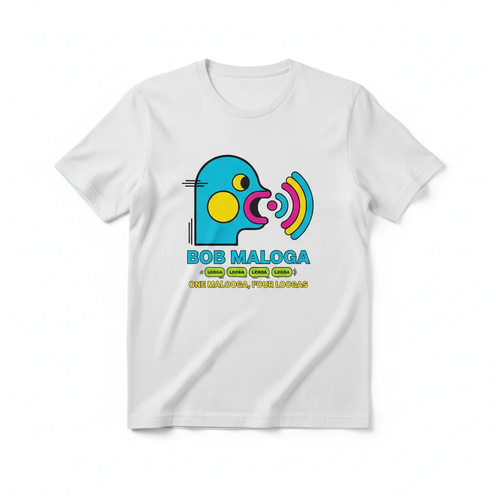 Bob Malooga Looga Loog Alooga Looga Essential T-Shirt – Premium Cotton, Retail Fit, Durable Graphic Tee