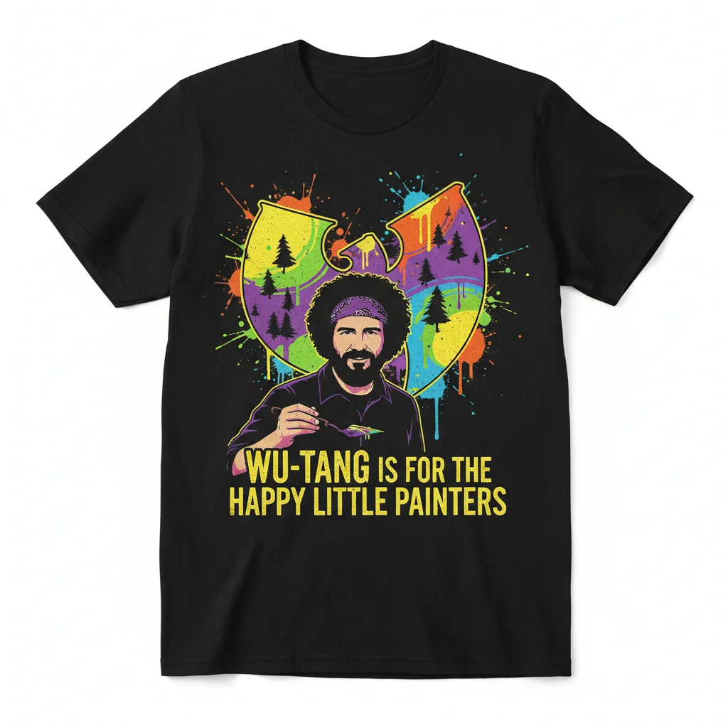 The 'Happy Accidents' Wu-Ross Art Tee