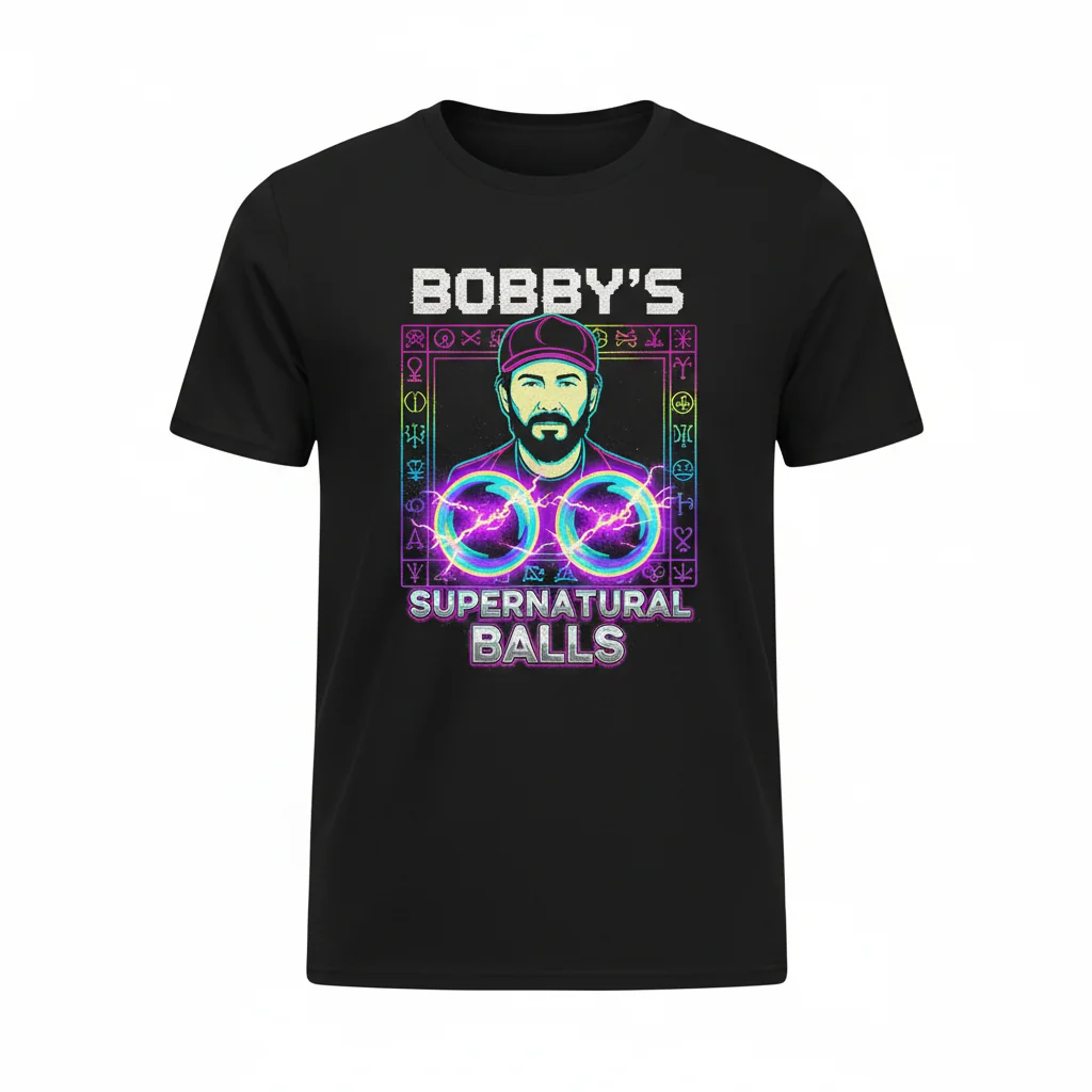 Embrace the Supernatural: Bobby's Visionary Spirit Tee