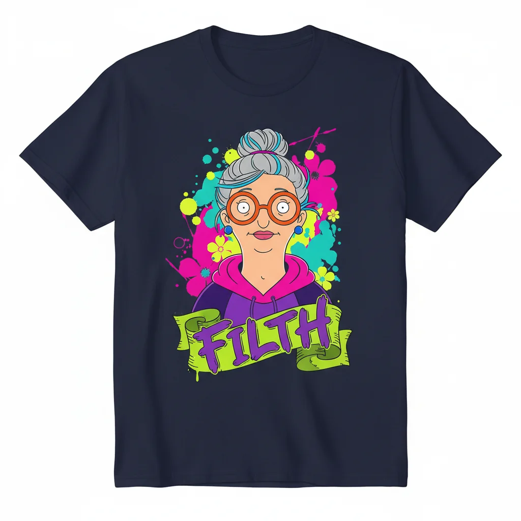 Edith Cranwinkle Portrait Tee | Bob's Burgers Streetwear Collection