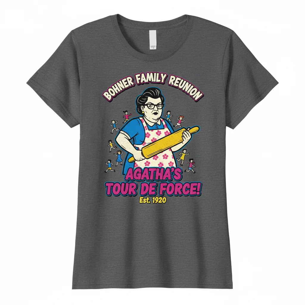 Bohner Family Reunion - Agatha's Shirt Essential T-Shirt | Premium Cotton Graphic Tee