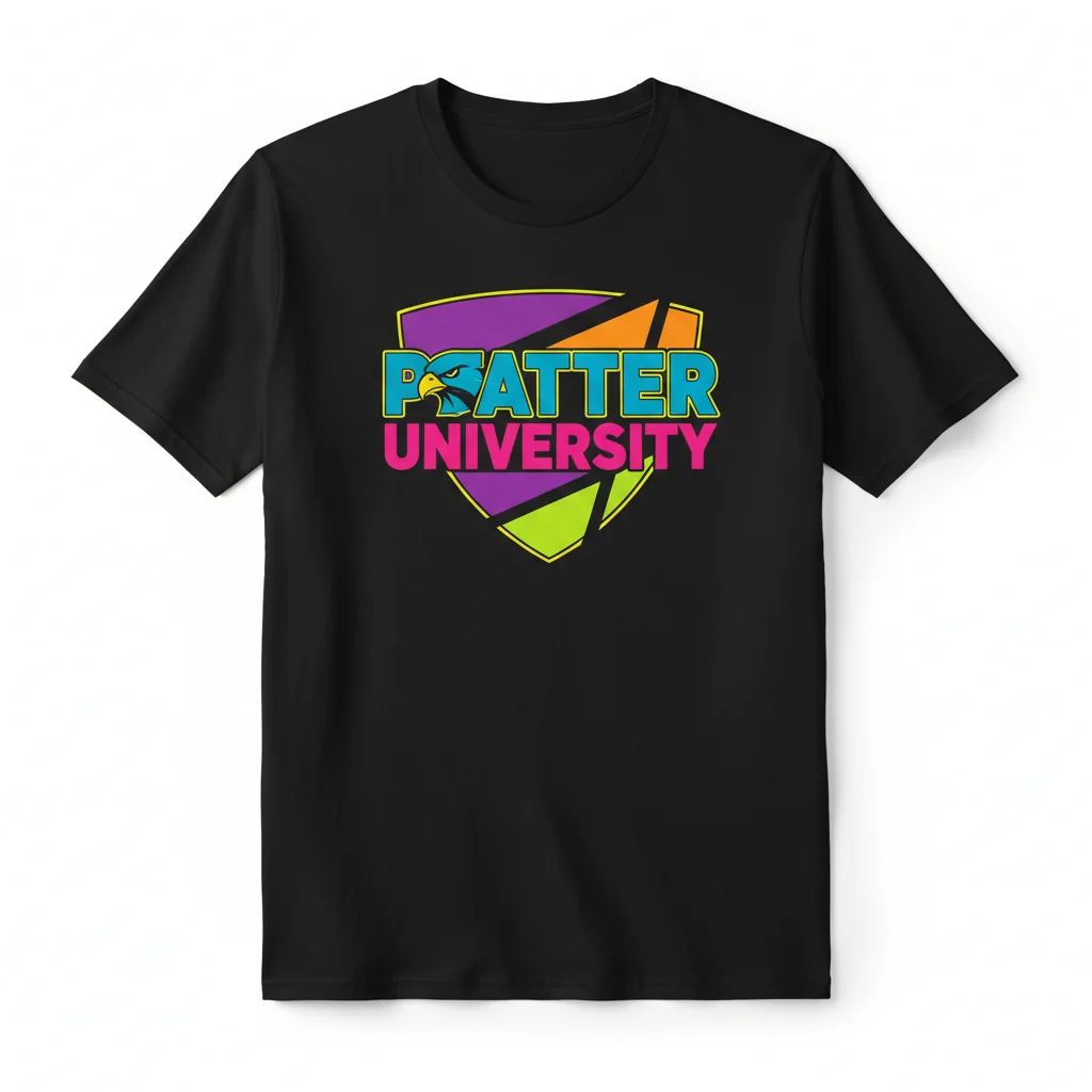 Pfatter University Crest Tee