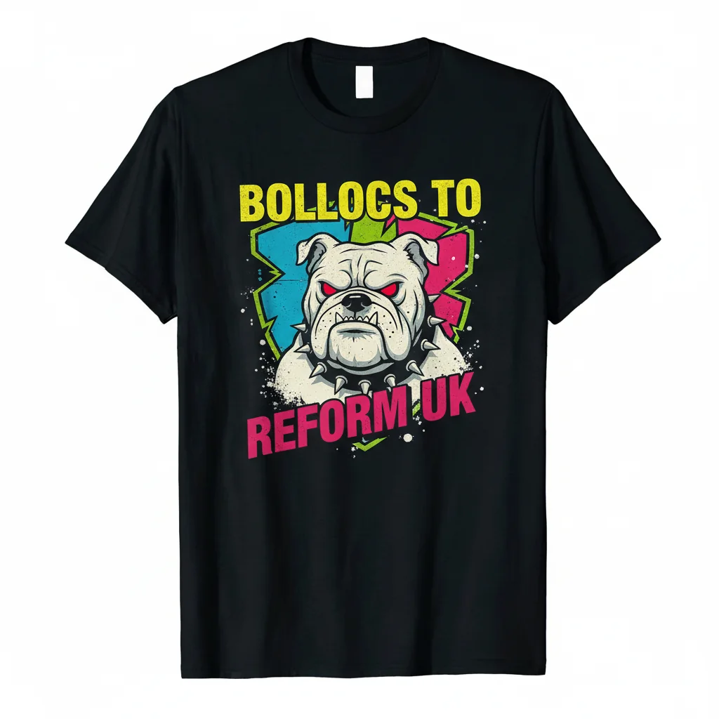 Stand Strong: "Bollocks to Reform UK" – The Statement Tee