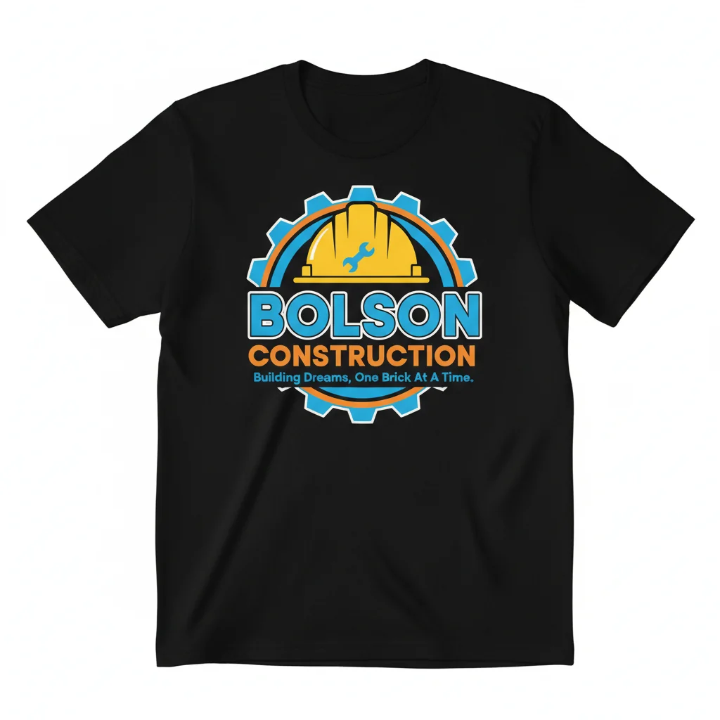 The Bolson Construction Tee | Inspired Wearable Art