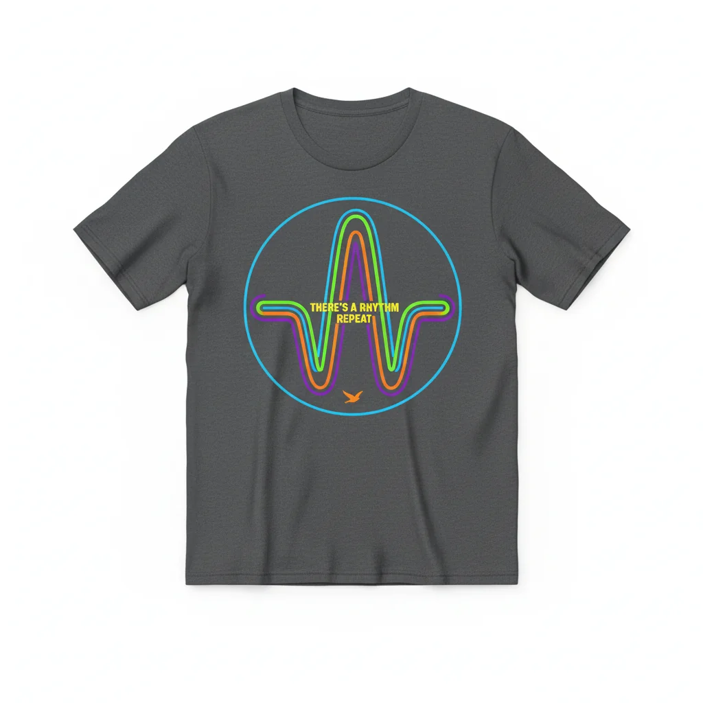 Bon Iver: There's a Rhythm Repeat T-Shirt