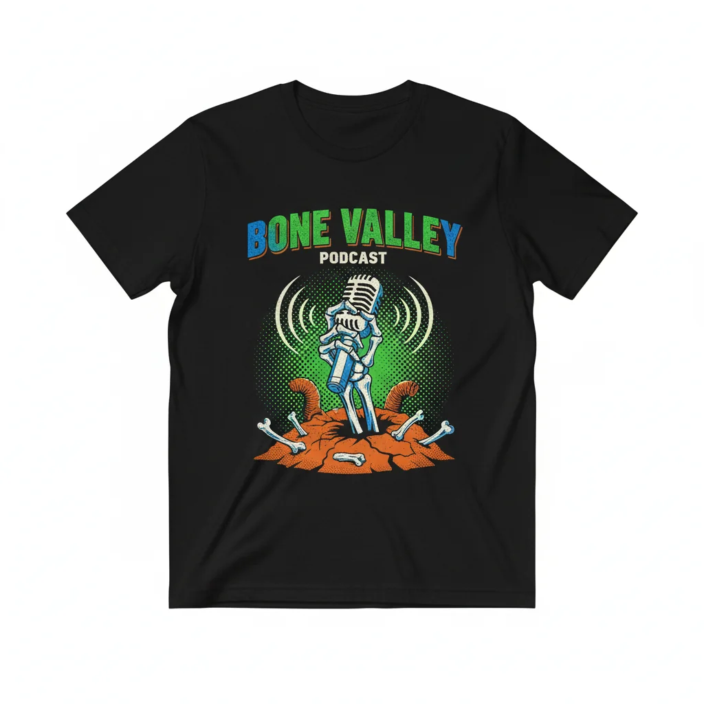 Bone Valley Podcast Fan Essential T-Shirt – Durable, Vibrant & Perfect Fit