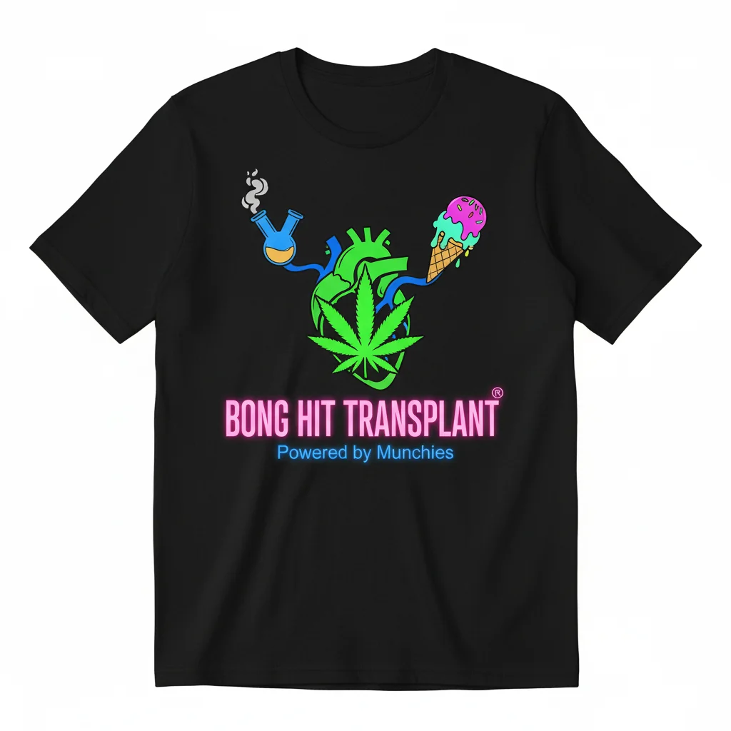 Bong Hit Transplant Essential T-Shirt – Premium Cotton & Durable Print