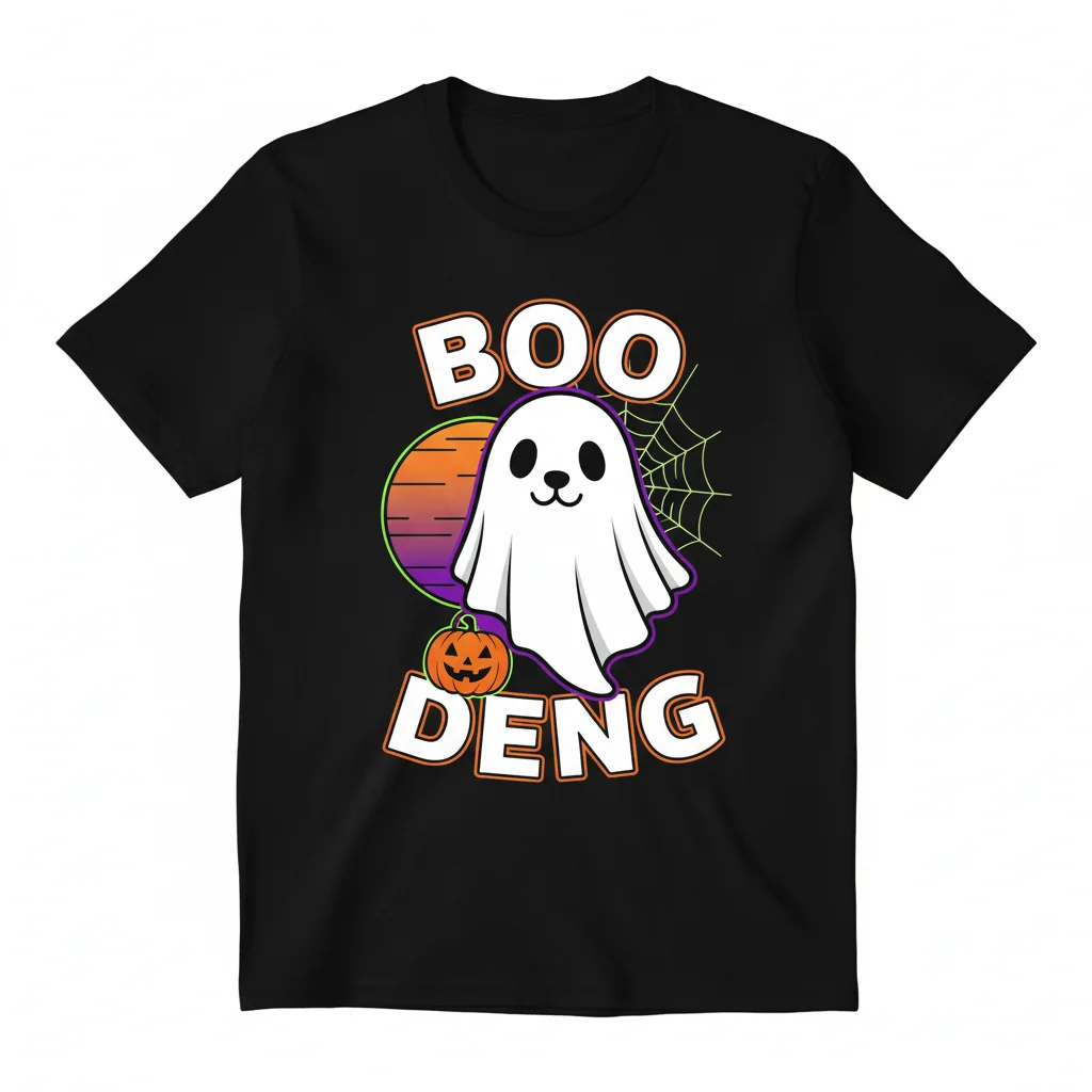 Boo Deng Halloween Moo Deng - The Spirit of Celebration T-Shirt