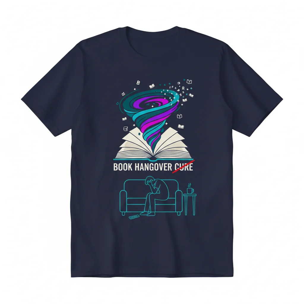 Banish the "Book Hangover" with Our Premium, Durable T-Shirt – Your New Go-To Comfort Essential