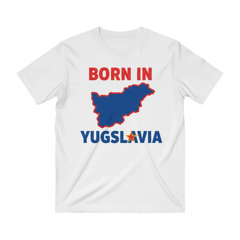 Yugoslavia Heritage Essential Tee – Streetwear Icon