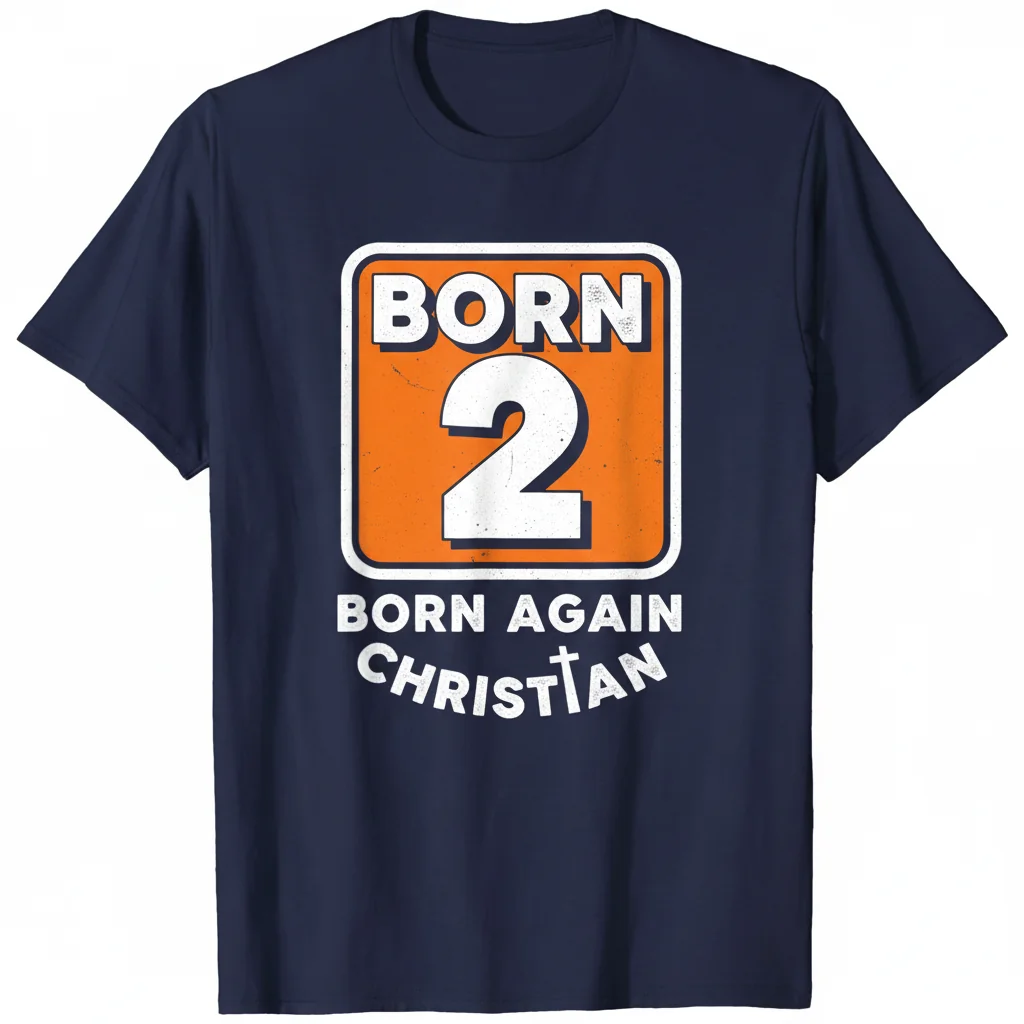 Born Squared. Born Again. The Essential Christian Tee.