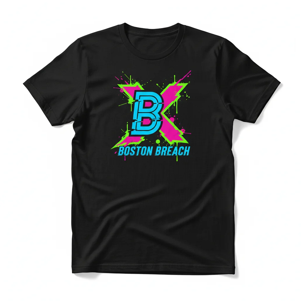 Boston Breach Official Logo T-Shirt - Essential Fan Gear