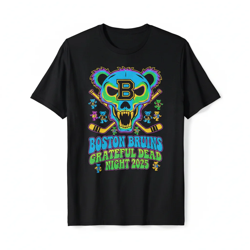 Bruins x Grateful Dead 2025: A Symphony of Spirit & Style Shirt