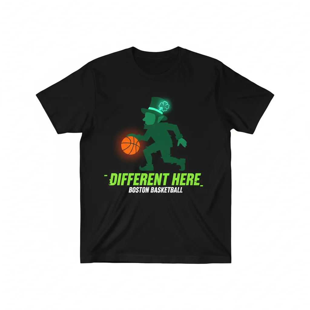 Celtics 'Different Here' Essential Tee