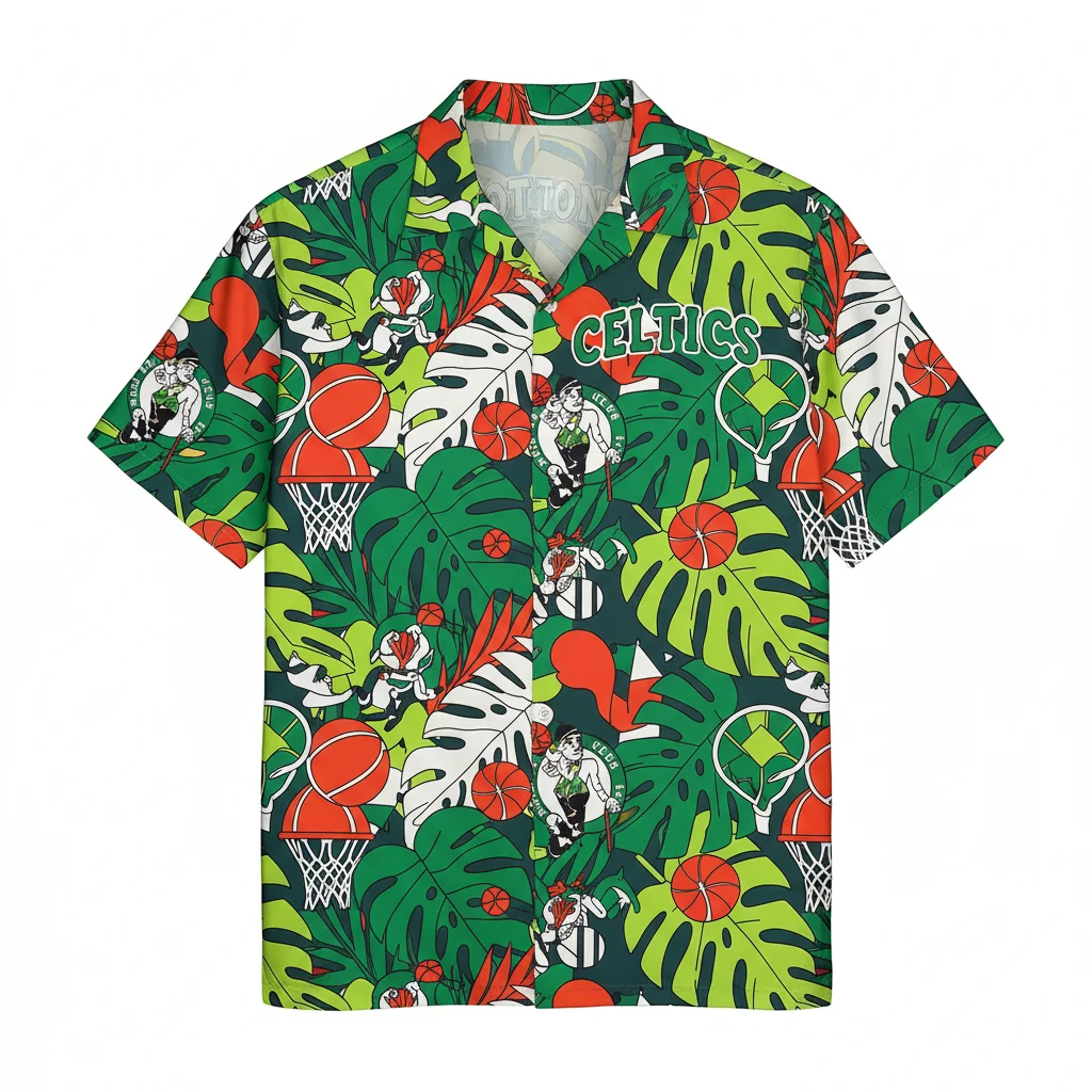 Boston Celtics NBA 2023 Hawaiian Shirt – Official Team Apparel