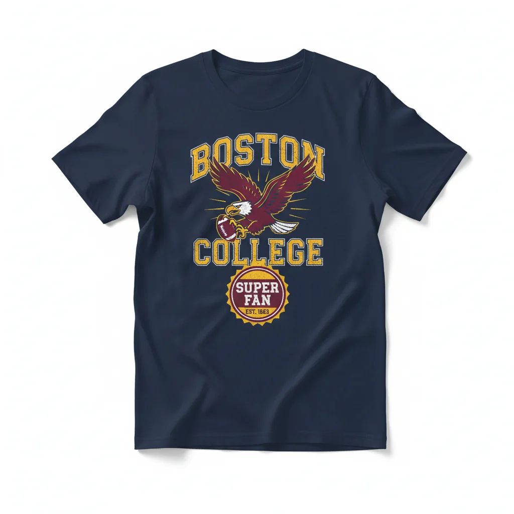 Boston College Superfan T-Shirt: Unmatched Comfort & Lasting Spirit