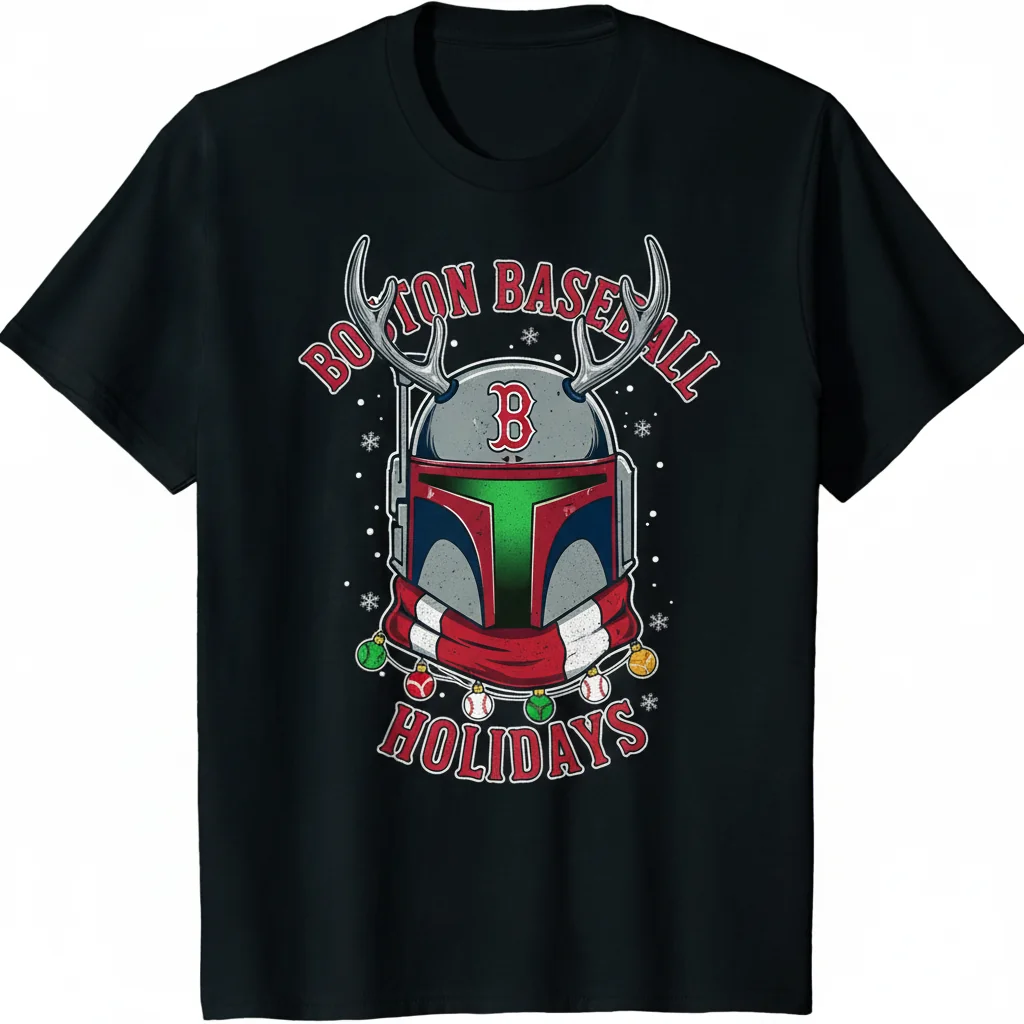 Boston Red Sox Boba Fett Star Wars Christmas Ornament - Durable Fan Collectible