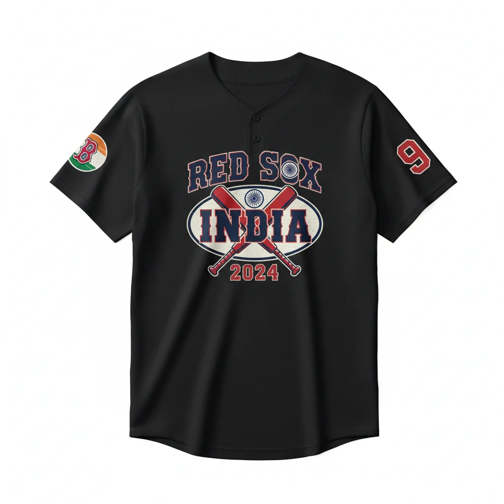 Red Sox India Celebration Jersey - Street Luxe Edition