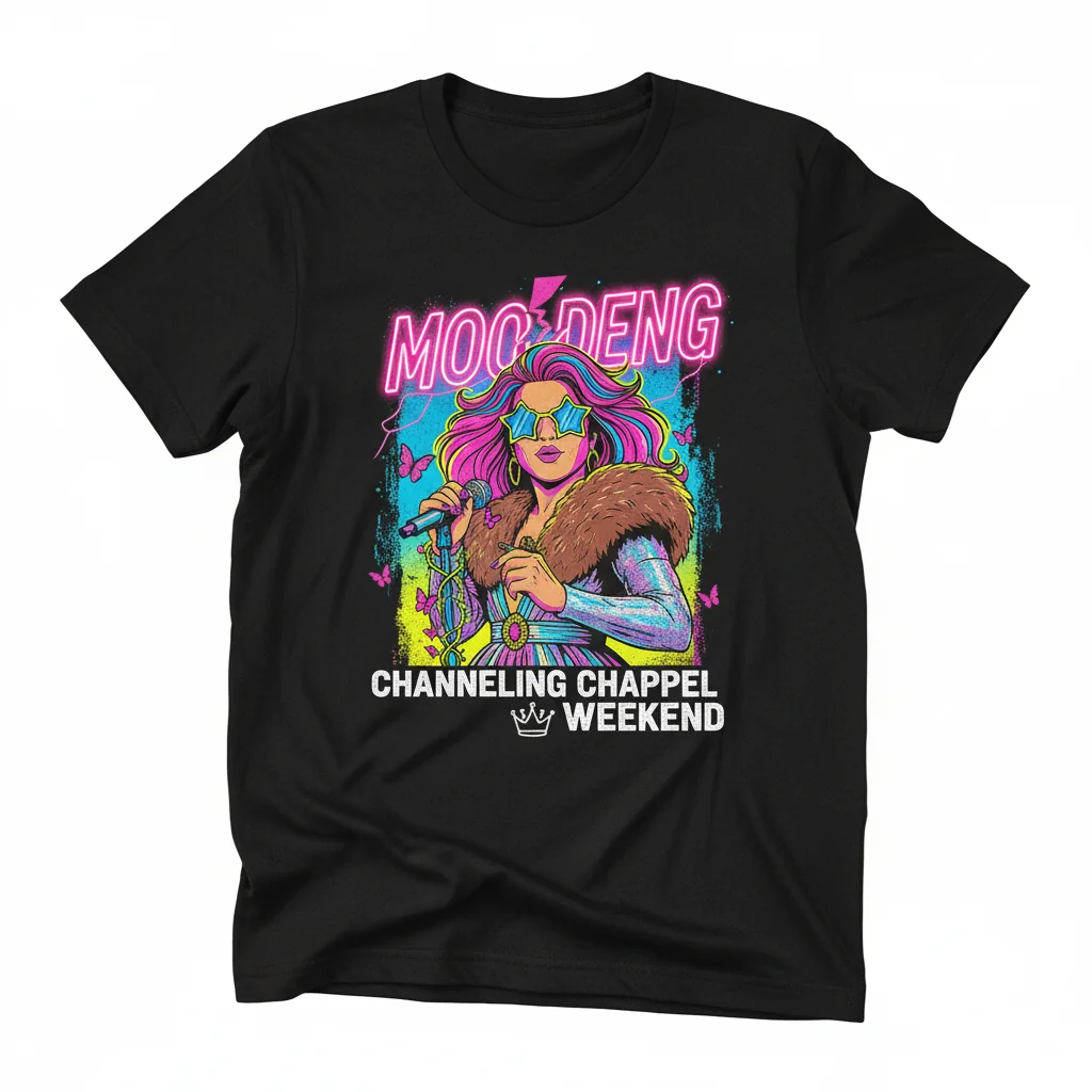 Bowen Yang Moo Deng Channels Chappell Roan SNL Weekend Tee