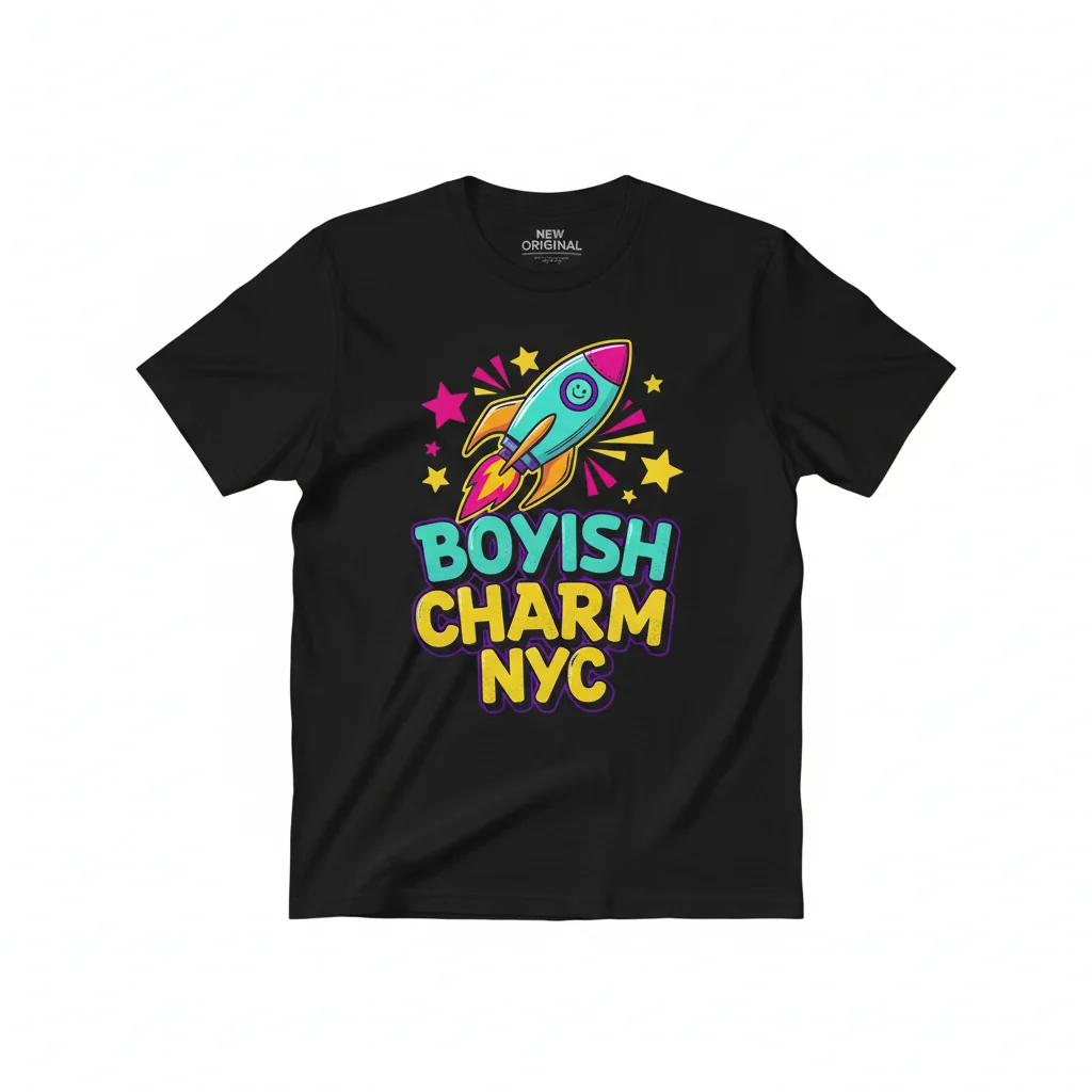 Boyish Charm Logo Essential T-Shirt – Premium Unisex Graphic Tee