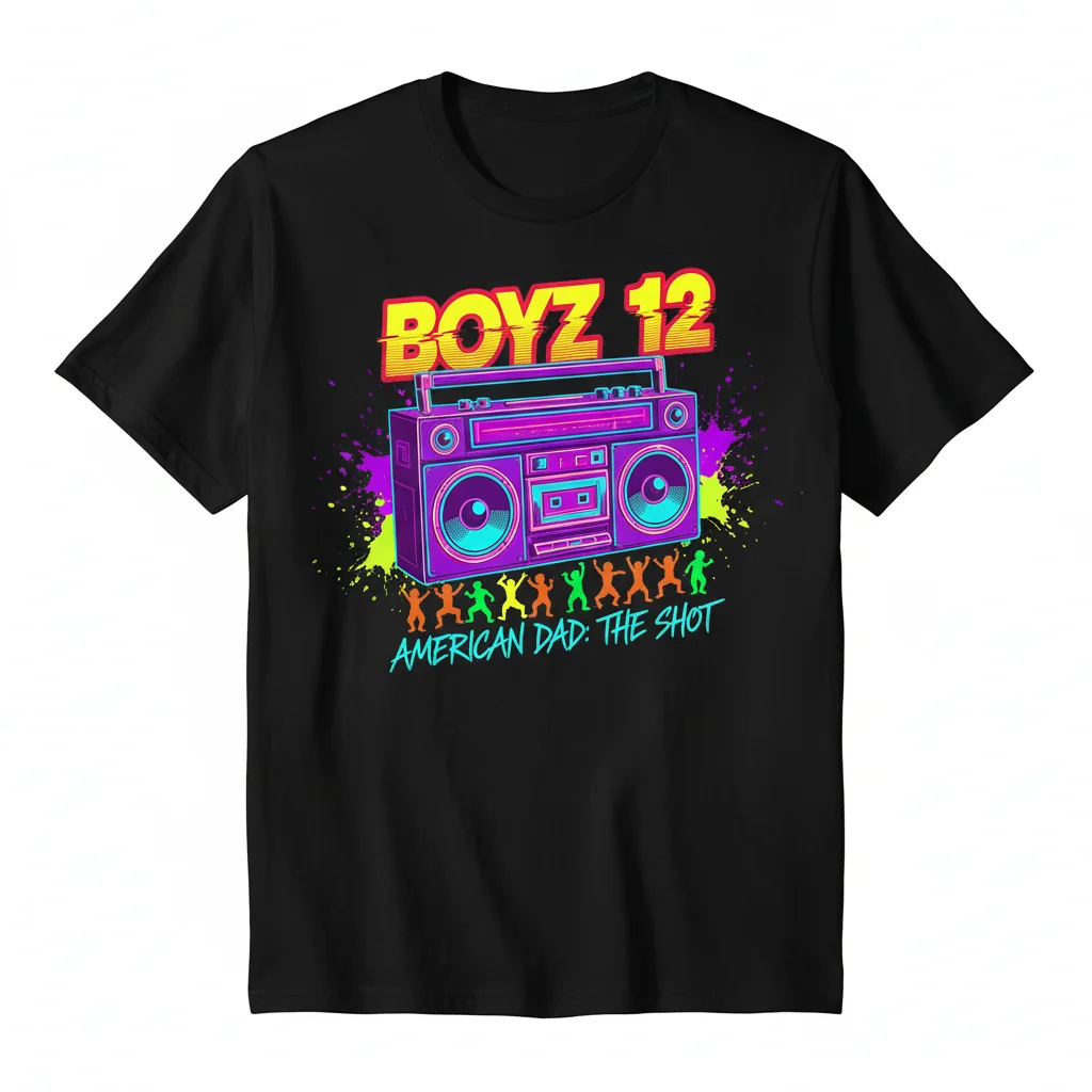 Boyz 12 - American Dad: Roger's Pop Sensation T-Shirt