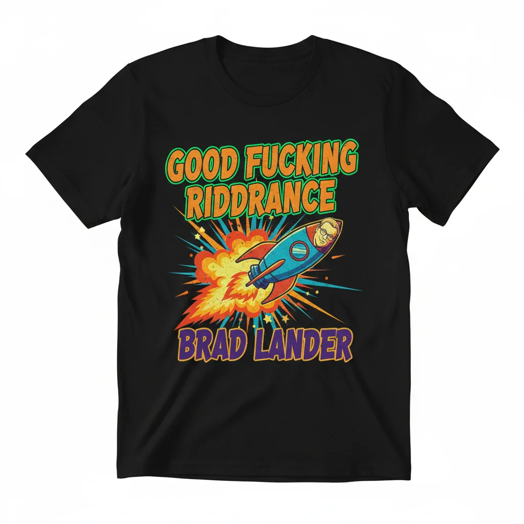 Brad Lander Good Fucking Riddance T-Shirt