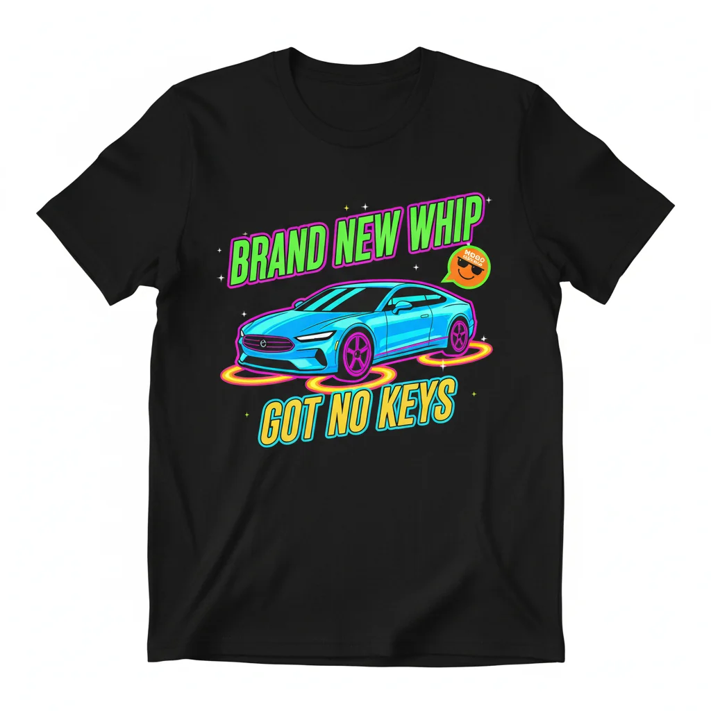 Whip No Keys Meme Tee – Street Vibe Essential